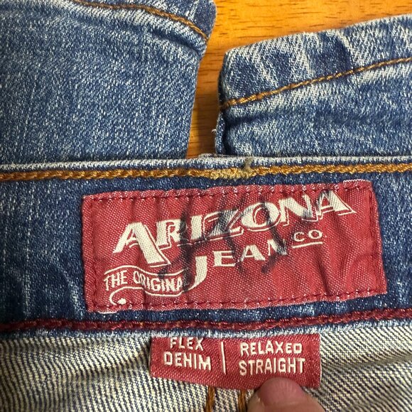 Arizona Jeans 31X34 Flex Denim Relaxed Straight leg - Picture 3 of 4